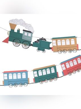 Meri Meri Train Garland